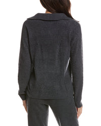 Barefoot Dreams Barefoot Dreams Cozychic Lite Cable 1/2-Zip Pullover
