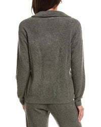 Barefoot Dreams Barefoot Dreams Cozychic Lite Cable 1/2-Zip Pullover