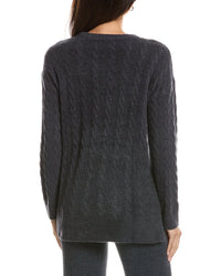Barefoot Dreams Barefoot Dreams Cozychic Lite Cable Slit Pullover