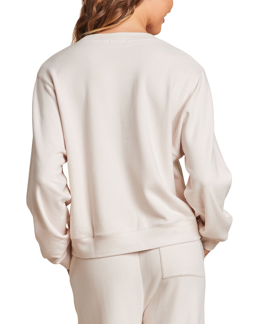 Barefoot Dreams Barefoot Dreams Mc Brushed Fleece Split Neck Pullover