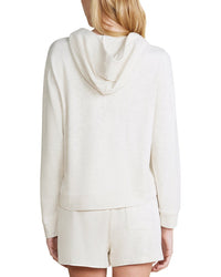 Barefoot Dreams Barefoot Dreams Mc Brushed Fleece Henley Hoodie