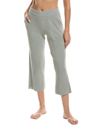 Barefoot Dreams Barefoot Dreams Cozychic Ultra Lite Ribbed Pintuck Crop Pant