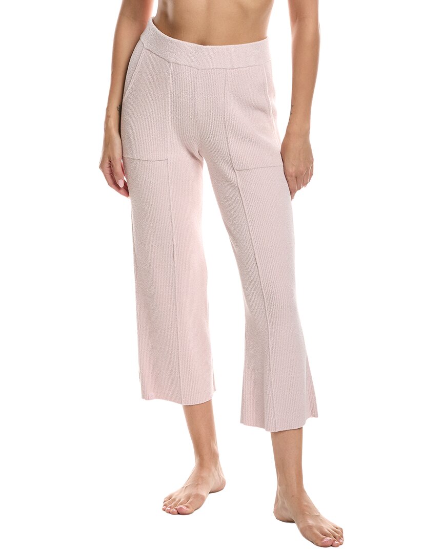 Barefoot Dreams Barefoot Dreams Cozychic Ultra Lite Ribbed Pintuck Crop Pant