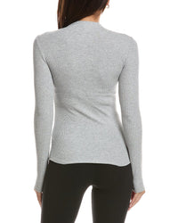 Barefoot Dreams Barefoot Dreams Malibu Collection Ultra Soft Rib Mock Neck Pullover