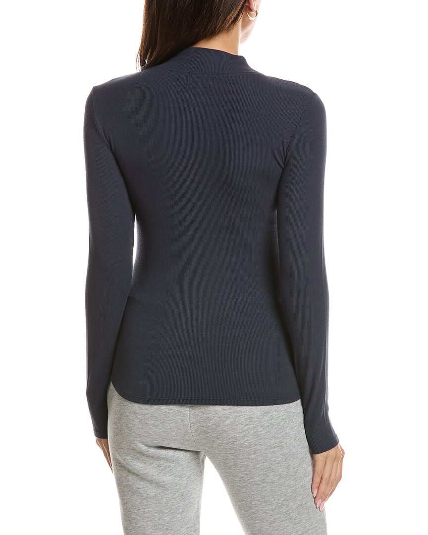 Barefoot Dreams Barefoot Dreams Malibu Collection Ultra Soft Rib Mock Neck Pullover