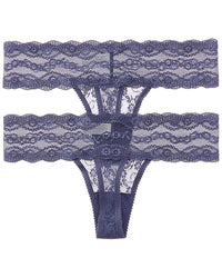 b.tempt'd B.Tempt'd By Wacoal 2Pk Lace Kiss Thong