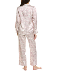Petite Plume Petite Plume 2Pc Classic Silk Pajama Set