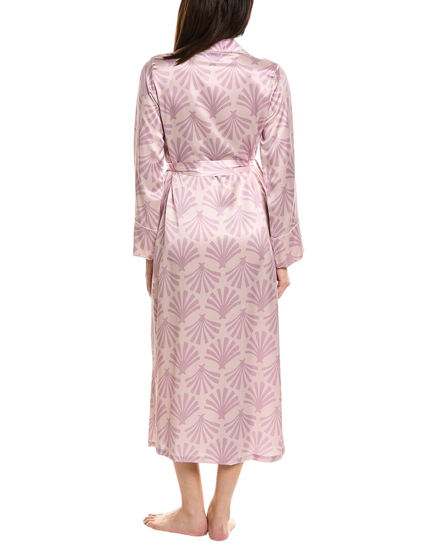 Petite Plume Petite Plume Long Silk Robe