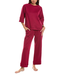 MARION Marion 2Pc Air Scuba Sweatshirt & Pant Set