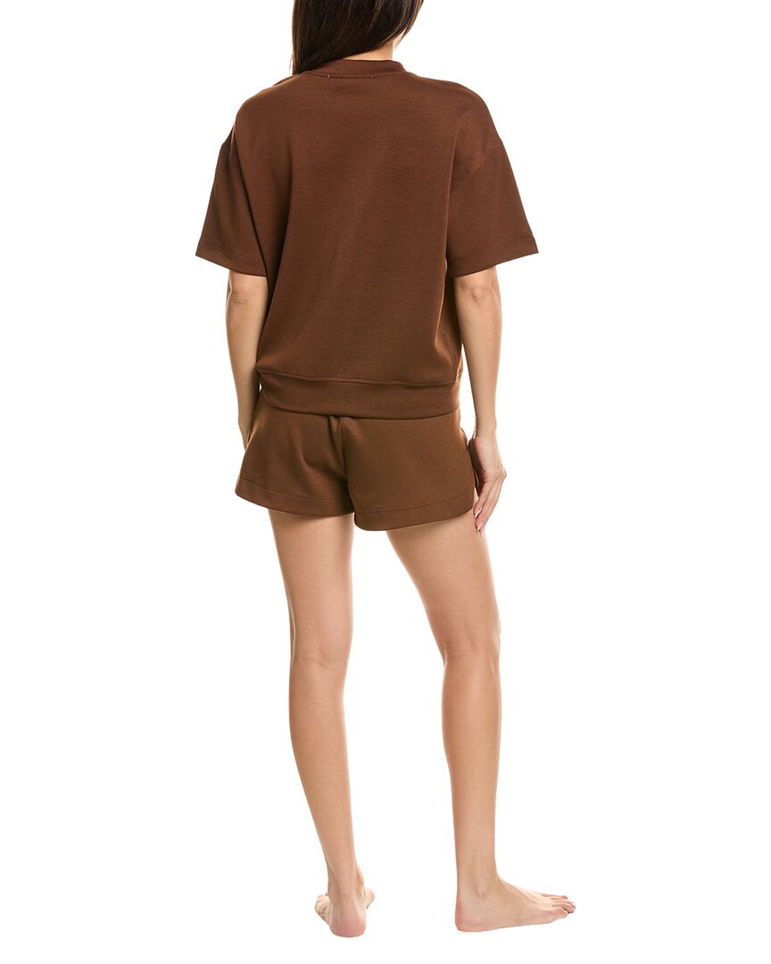 MARION Marion 2Pc Banded T-Shirt & Short Set