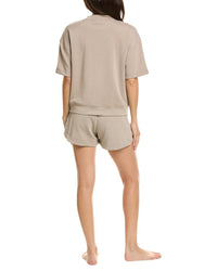 MARION Marion 2Pc Banded T-Shirt & Short Set