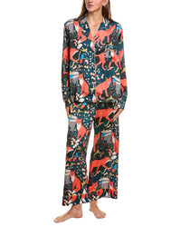 Karen Mabon Karen Mabon 2Pc Long Sleeve Pajama Set