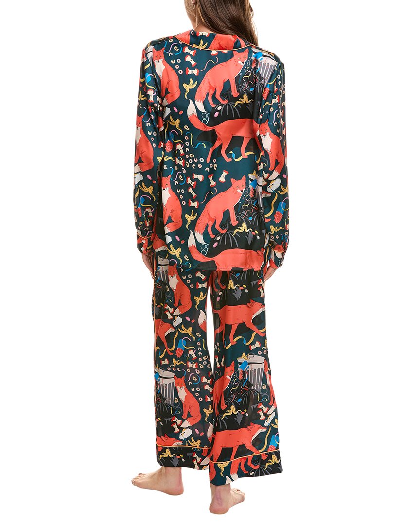 Karen Mabon Karen Mabon 2Pc Long Sleeve Pajama Set