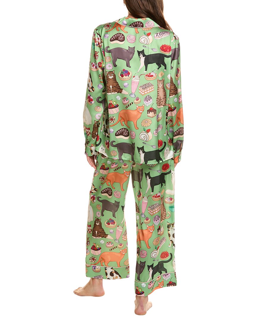 Karen Mabon Karen Mabon 2Pc Long Sleeve Pajama Set