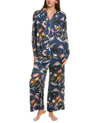 Karen Mabon Karen Mabon 2Pc Long Sleeve Pajama Set
