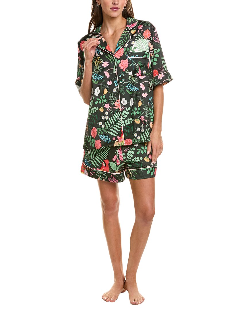 Karen Mabon Karen Mabon 2Pc Short Sleeve Pajama Set