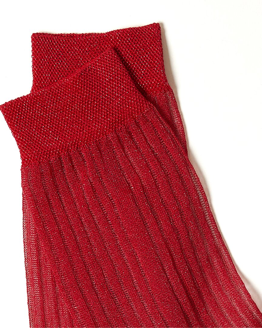 Stems Striped Metallic Crew Socks