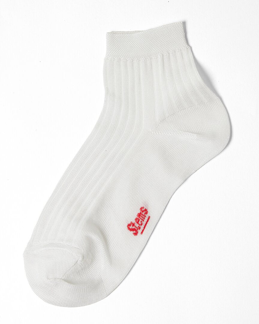 Stems Silky Rib Quarter Socks