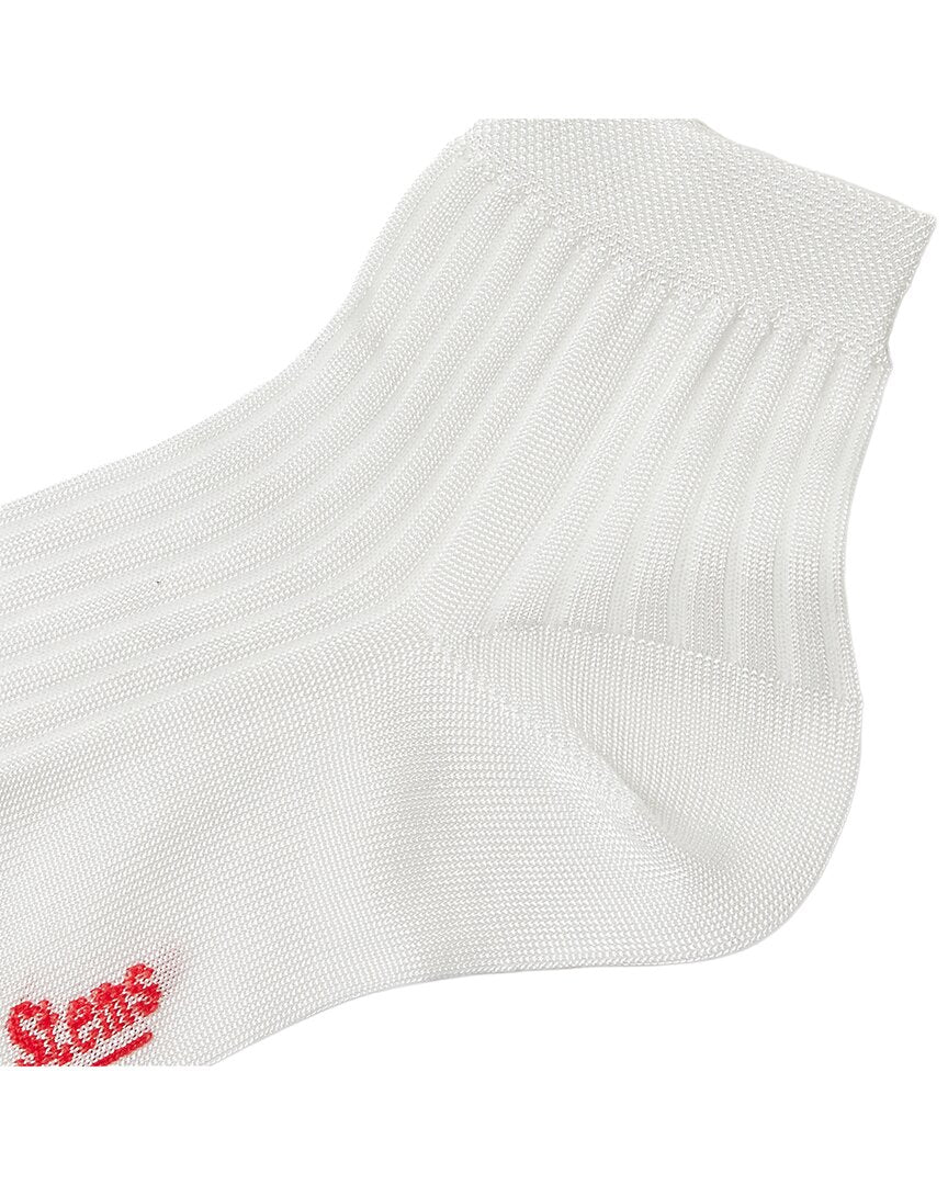 Stems Silky Rib Quarter Socks