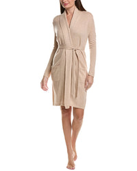 Sofia Cashmere Sofiacashmere Classic Jersey Wool & Cashmere-Blend Robe