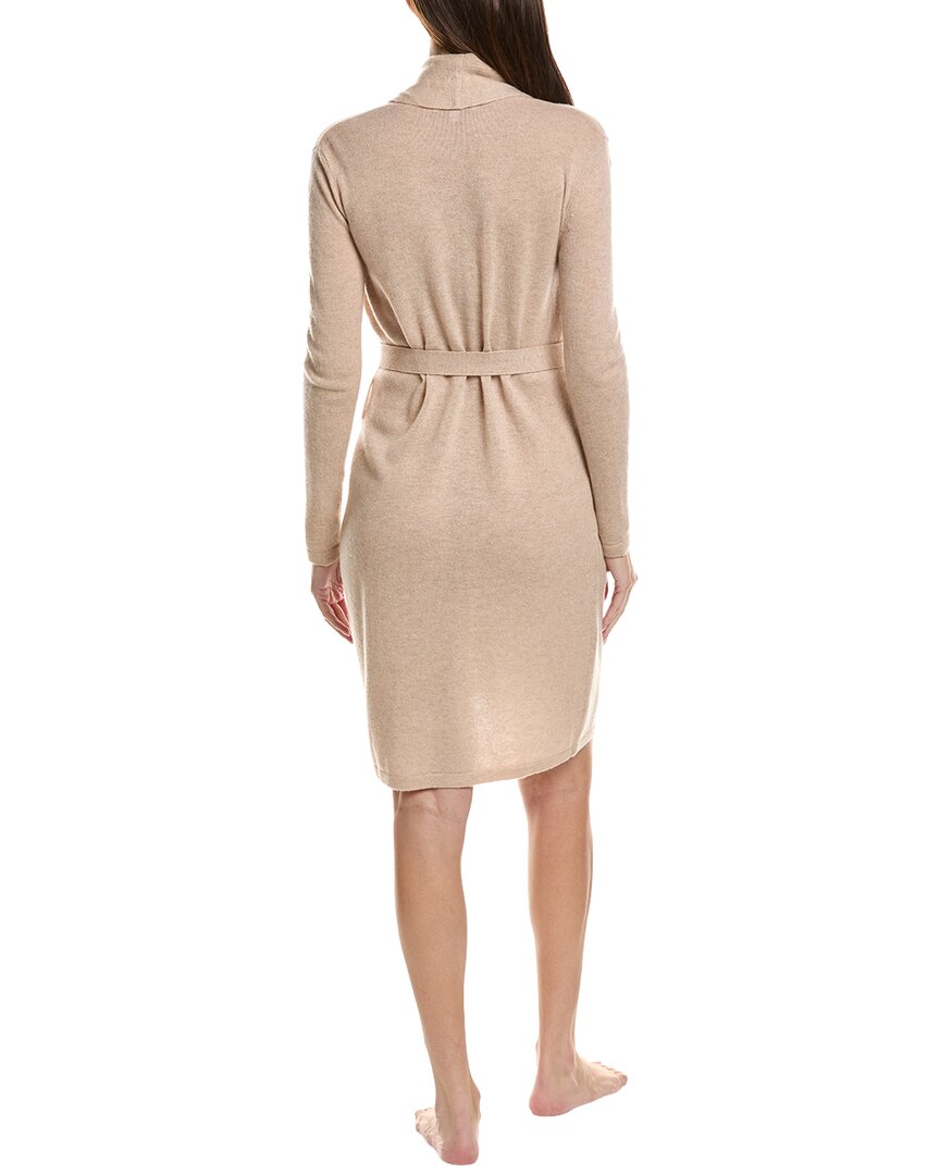 Sofia Cashmere Sofiacashmere Classic Jersey Wool & Cashmere-Blend Robe