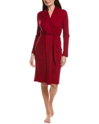 Sofia Cashmere Sofiacashmere Cable Midi Wool & Cashmere-Blend Robe