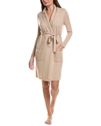 Sofia Cashmere Sofiacashmere Shawl Wool & Cashmere-Blend Jersey Robe