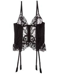 KIKI DE MONTPARNASSE Kiki De Montparnasse Eclore Embroidery Merry Silk-Trim Widow