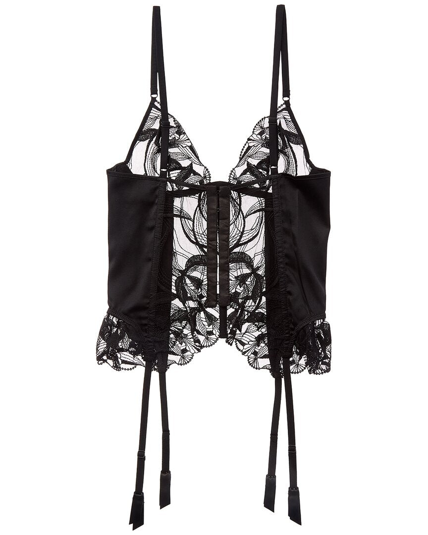 KIKI DE MONTPARNASSE Kiki De Montparnasse Eclore Embroidery Merry Silk-Trim Widow