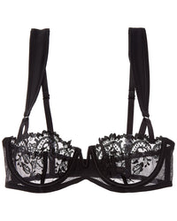 KIKI DE MONTPARNASSE Kiki De Montparnasse Juliette Silk-Trim Balconette Bra