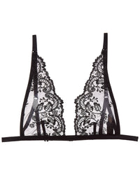 KIKI DE MONTPARNASSE Kiki De Montparnasse Juliette Soft Silk-Trim Bra