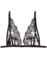 KIKI DE MONTPARNASSE Kiki De Montparnasse Juliette Soft Silk-Trim Bra