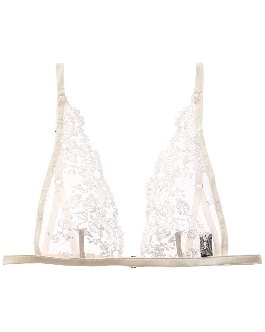 KIKI DE MONTPARNASSE Kiki De Montparnasse Juliette Soft Silk-Trim Bra