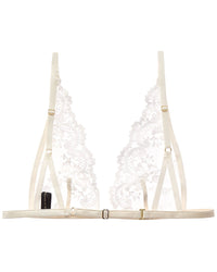 KIKI DE MONTPARNASSE Kiki De Montparnasse Juliette Soft Silk-Trim Bra