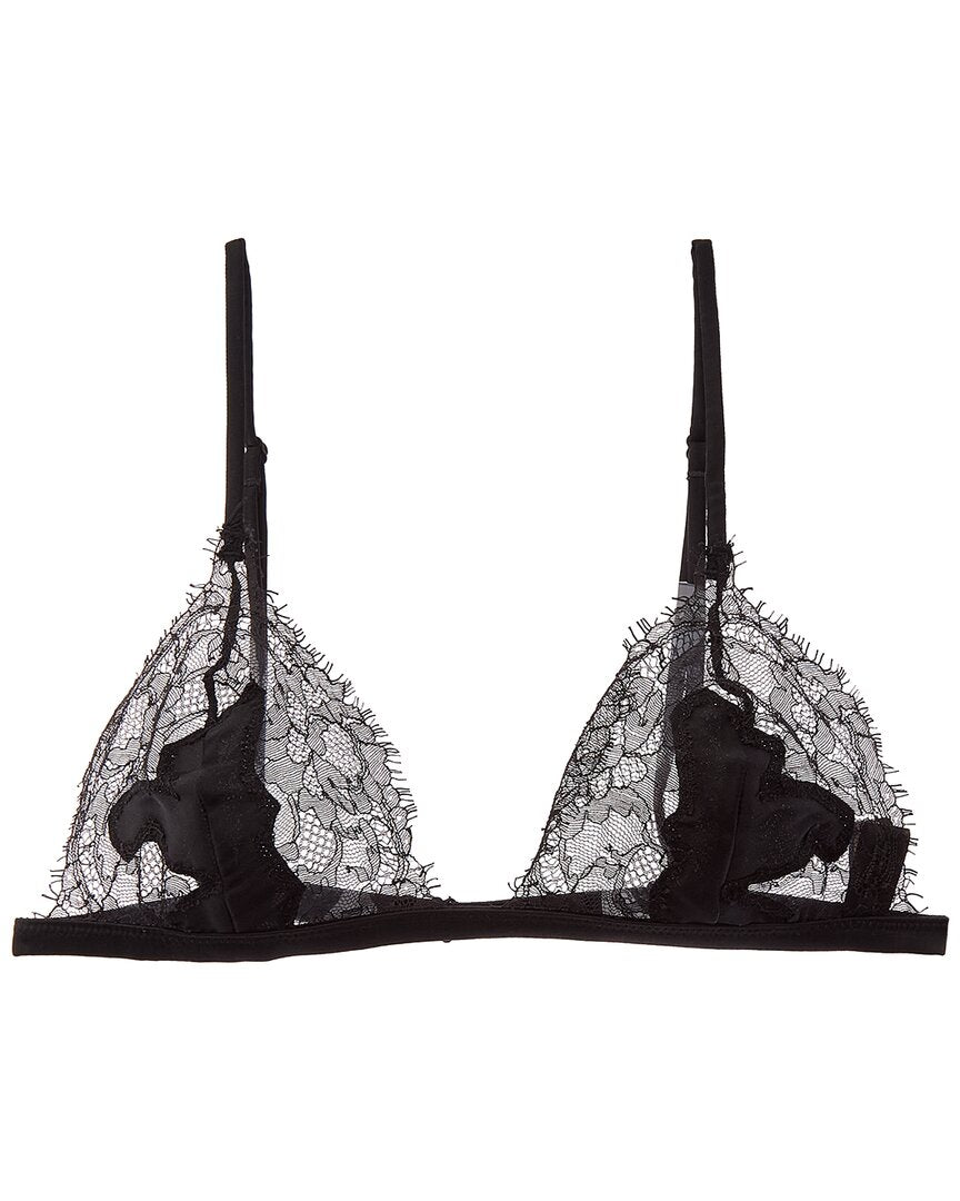 KIKI DE MONTPARNASSE Kiki De Montparnasse Giselle Soft Silk-Trim Bra