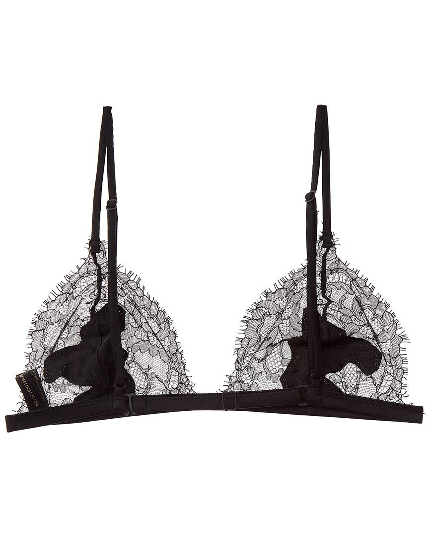 KIKI DE MONTPARNASSE Kiki De Montparnasse Giselle Soft Silk-Trim Bra
