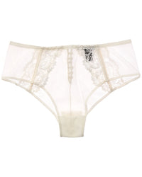 KIKI DE MONTPARNASSE Kiki De Montparnasse Juliette High-Waist Silk-Trim Panty