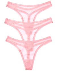 Ongossamer 3Pk Hip-G Thong