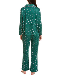 Flora By Flora Nikrooz 2Pc Printed Knit Pajama Set
