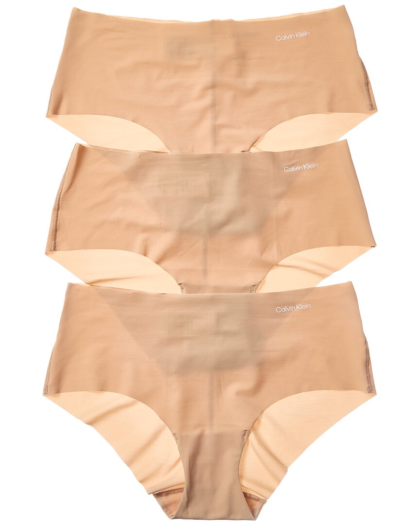 Calvin Klein 3Pk Invisibles Microfiber Stretch Hipster