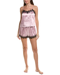Sugar 2Pc Satin Cami Top & Short Set