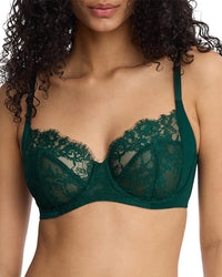 Skarlett Blue Entice Lace Full Coverage Side Support Balconette Bra