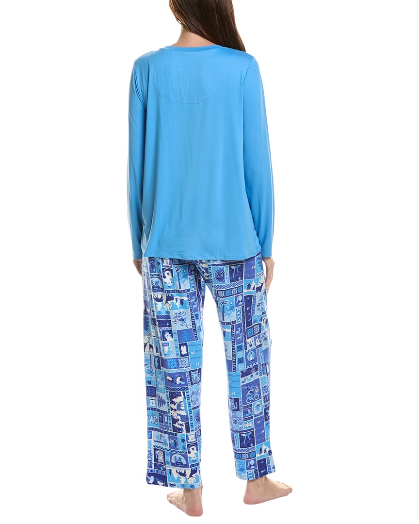 Hue 2Pc Timeless Jersey Pajama Set
