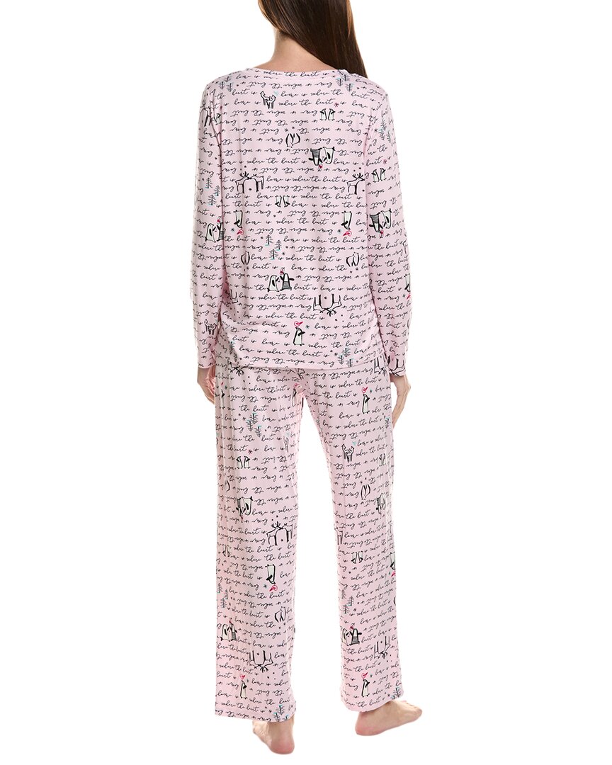 Hue 2Pc Timeless Jersey Pajama Set