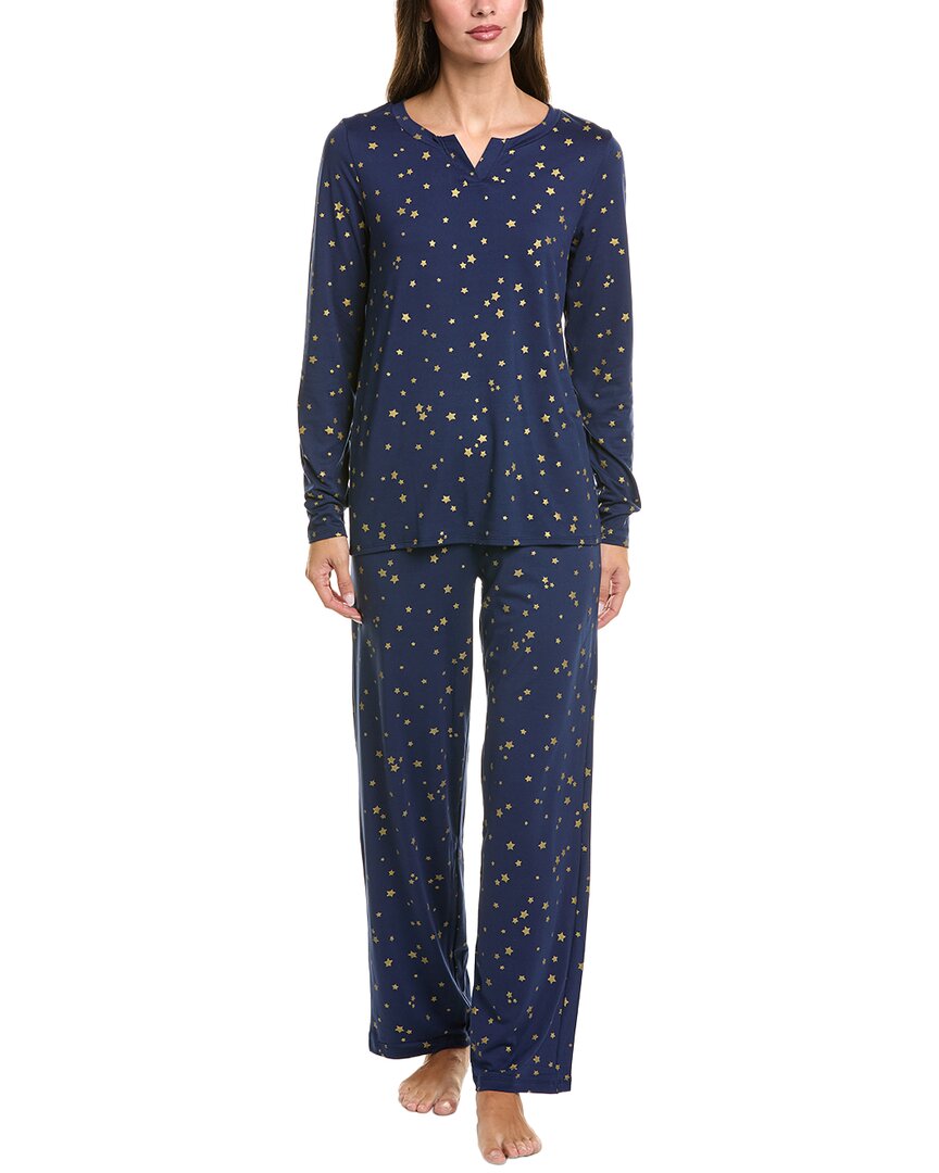 Hue 2Pc Timeless Jersey Pajama Set