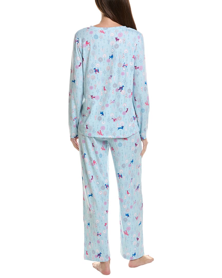 Hue 2Pc Timeless Jersey Pajama Set