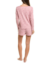Hue 2Pc Waffle Pajama Set