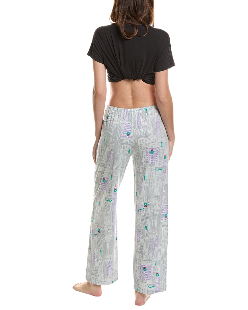 Hue City Snowscape Pajama Pant