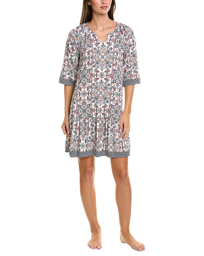 Ellen Tracy Printed Sleep Tunic
