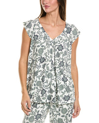Ellen Tracy Printed Top